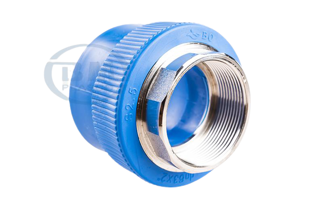 Nối Ren trong PPR Bình Minh Φ20 x 1/2 inch, áp suất PN20 Bar